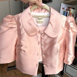 NWT Elegant Blush Pink Set (Jacket & Skort) Super Cute